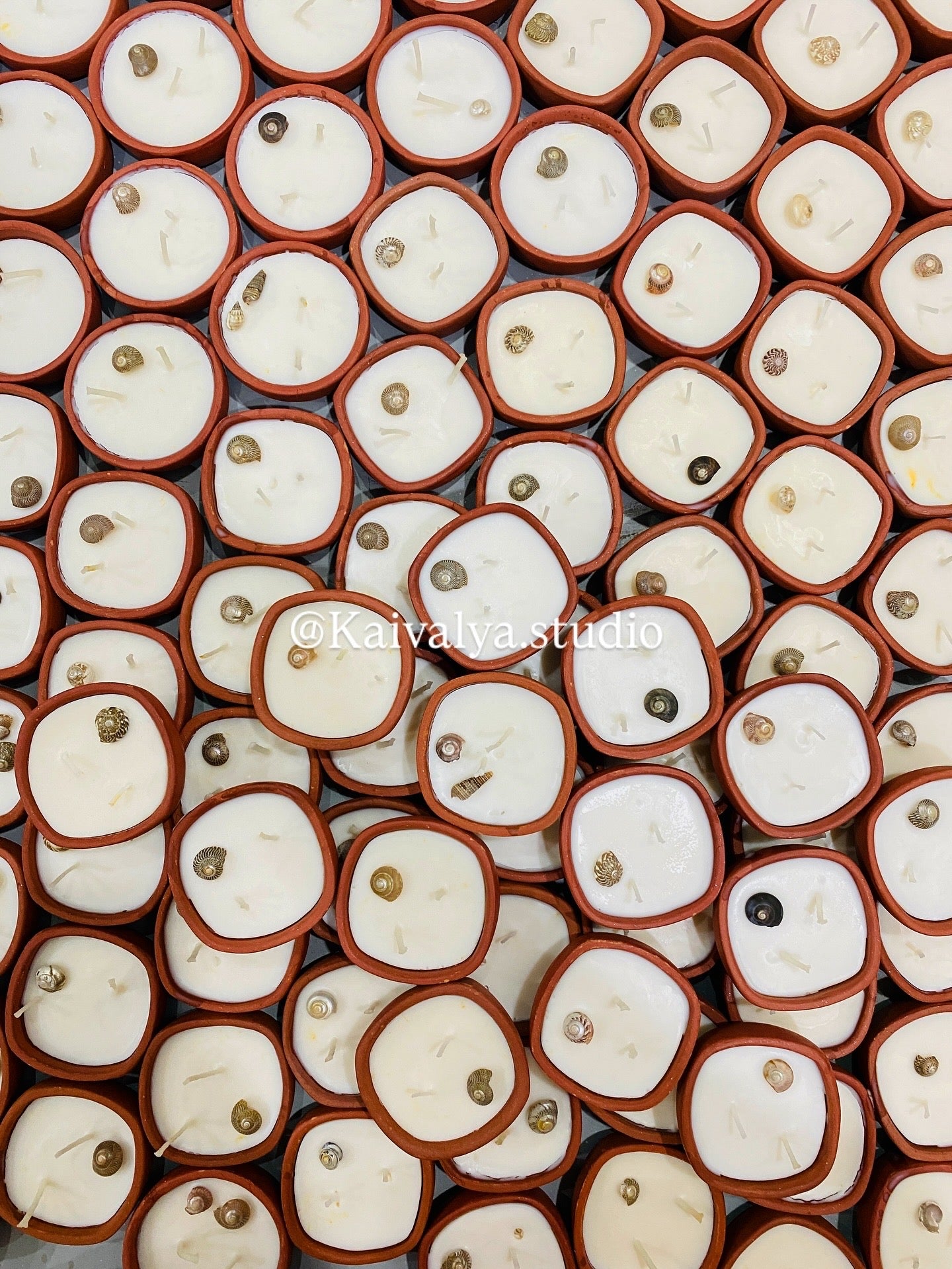 Terracotta Diya Candle