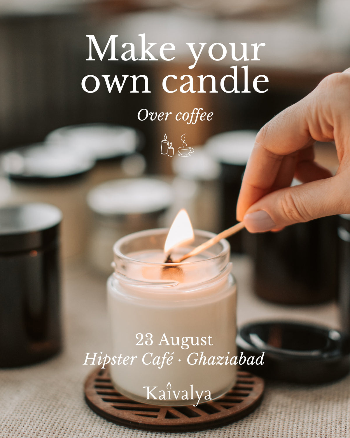 Candle making workshop
