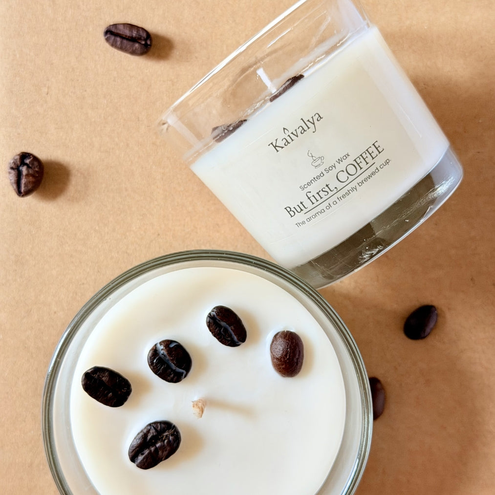 But first, Coffee Candle