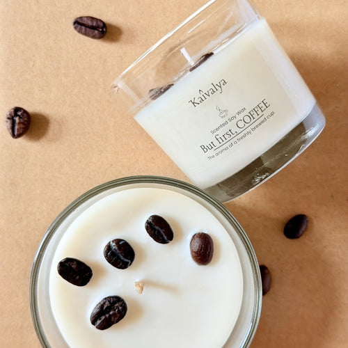 But first, Coffee Candle