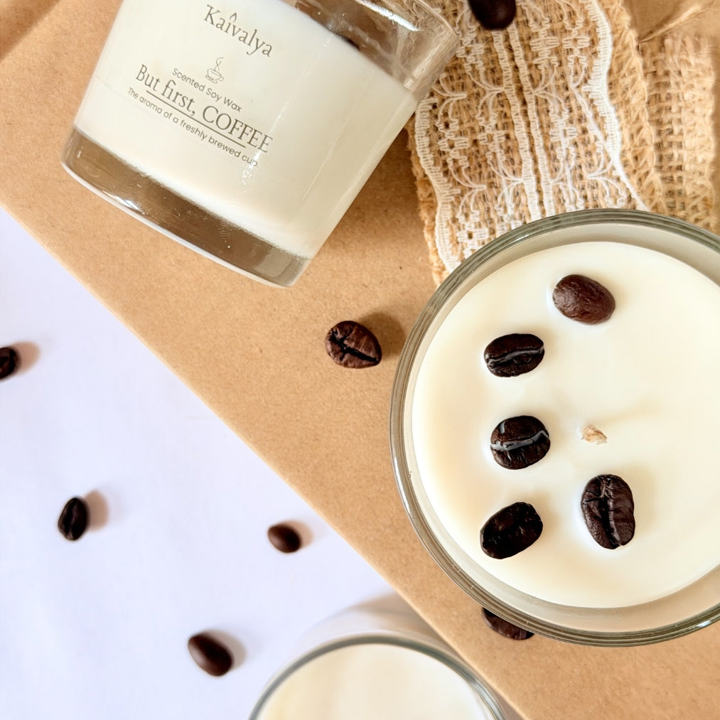 But first, Coffee Candle