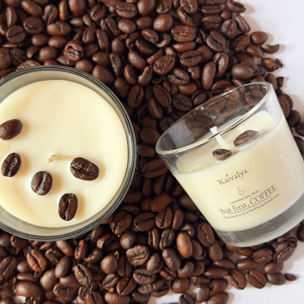 But first, Coffee Candle