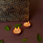 Soy wax diya set of 24 for festival and celebration