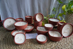 2 Wick Square Teracotta Bowl
