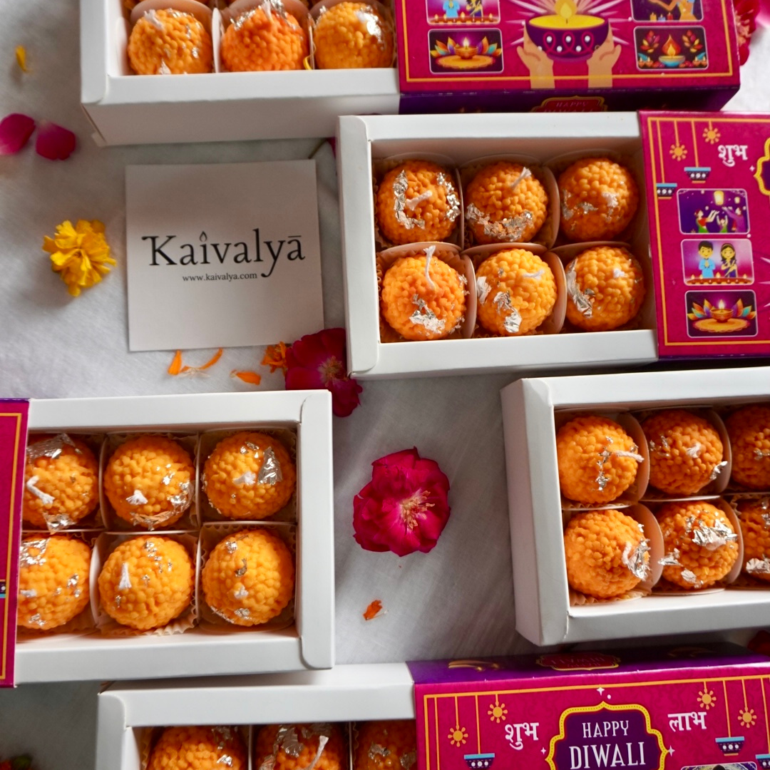 Laddu candle 6 piece set